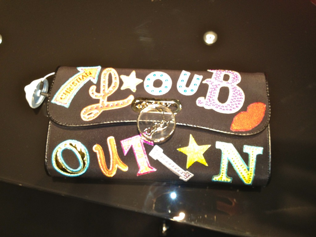 Christian Louboutin 20th anniversary clutch bag fashion blog 
