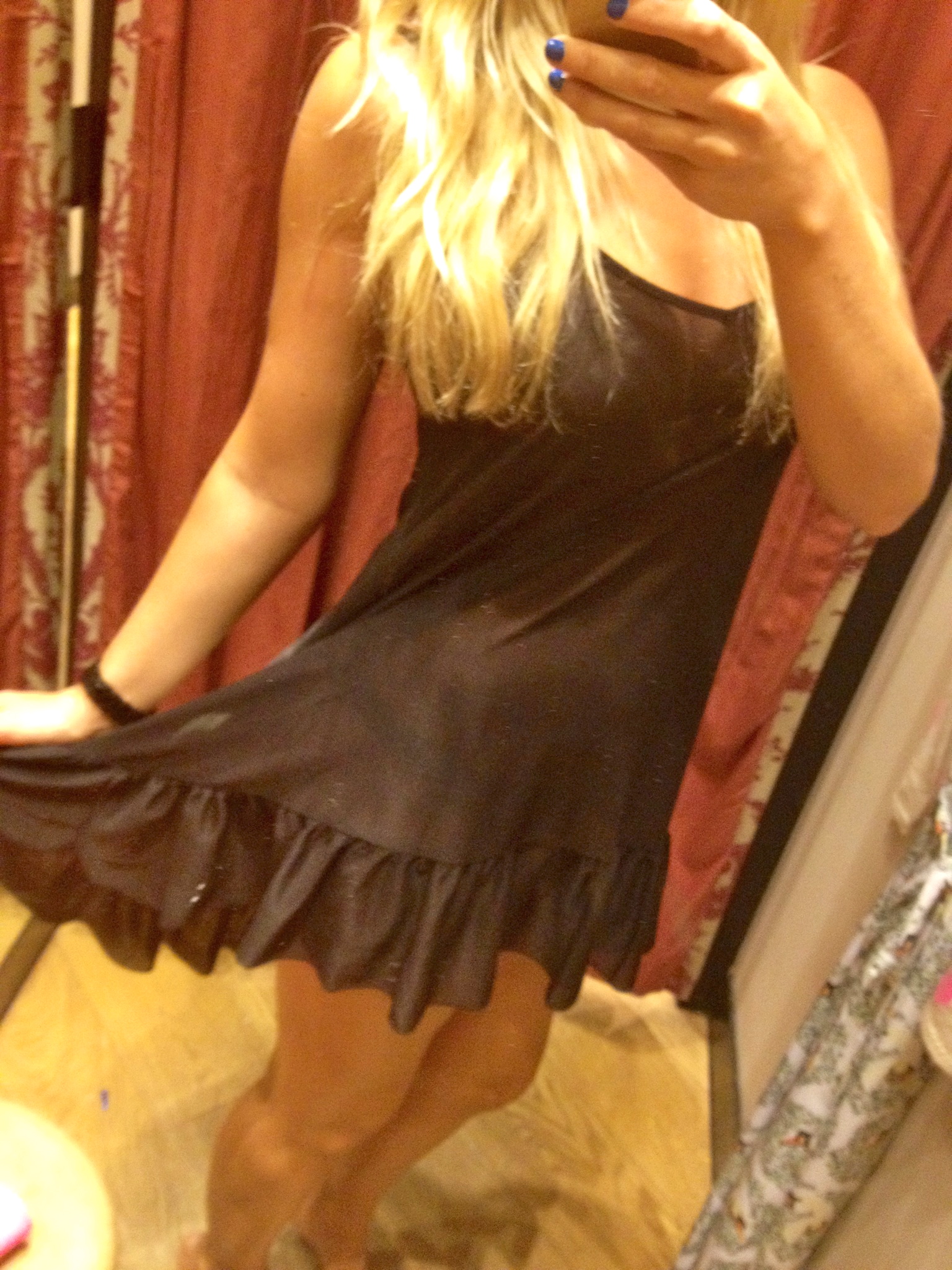 cheap black dress 