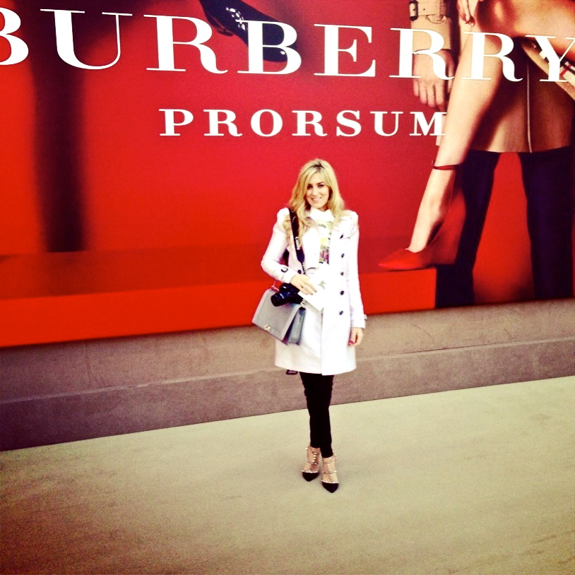 burberry prorsum aw13 show Chouquette