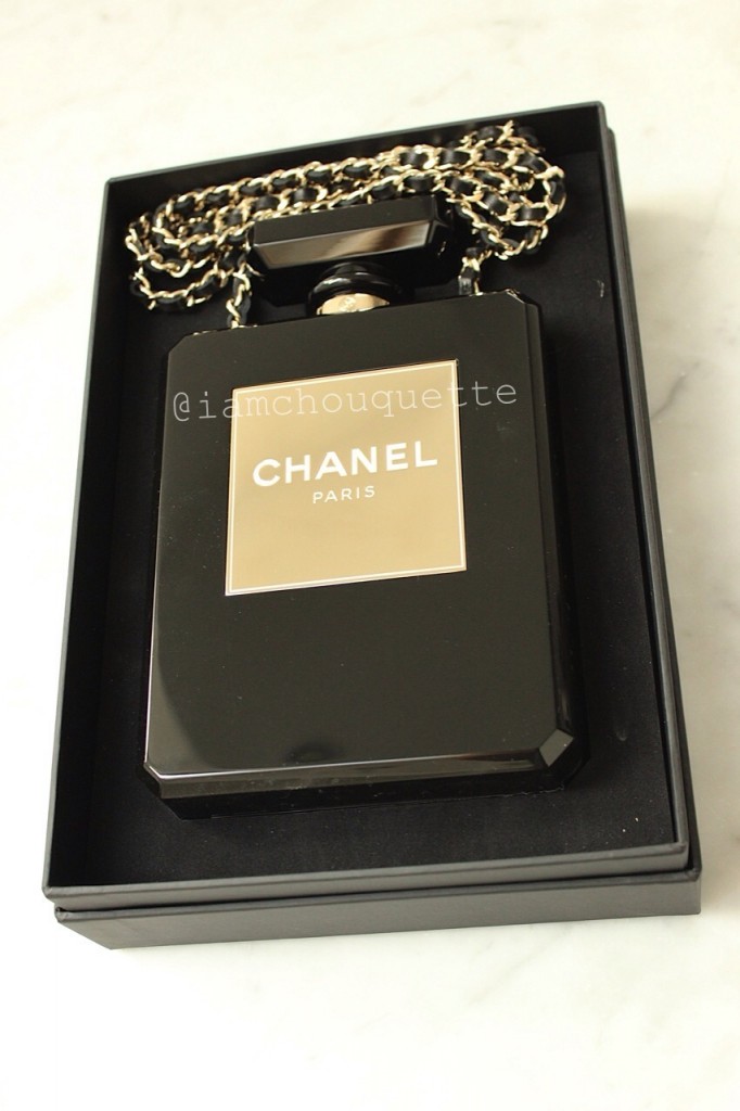 chanel perfume bottle purse 