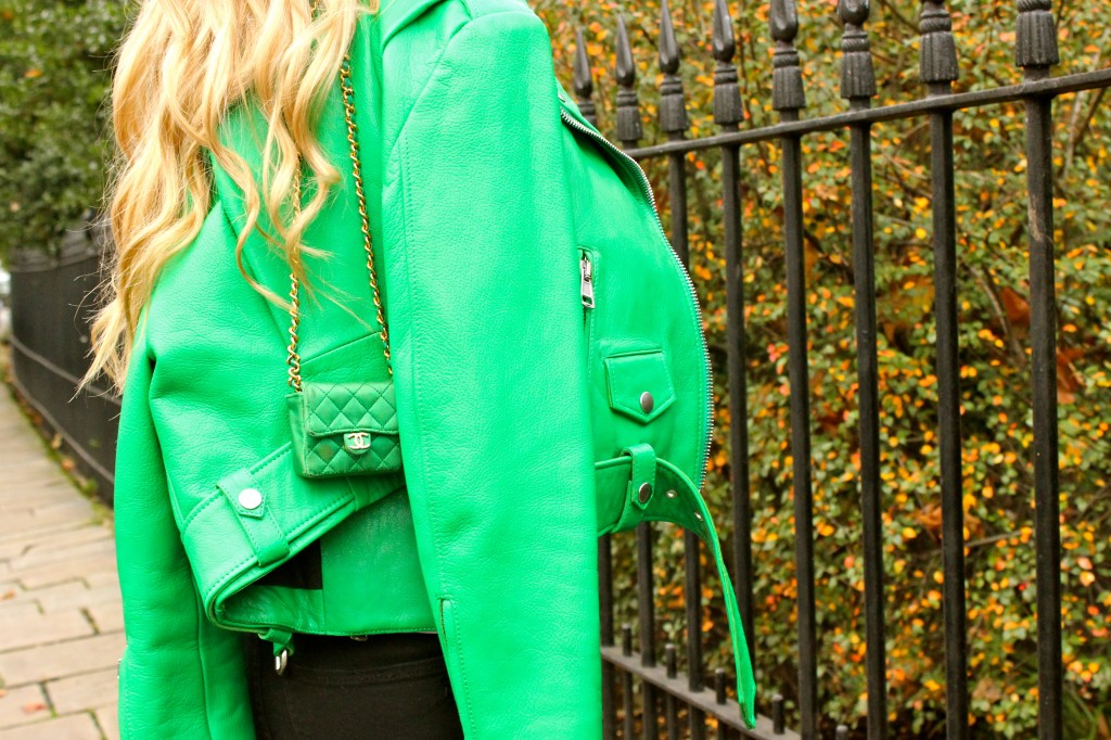 green mini vintage chanel bag 