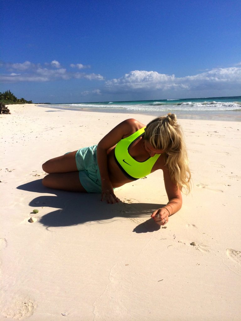 beach workout 
