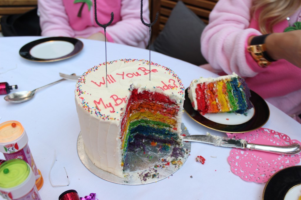 rainbow cake 